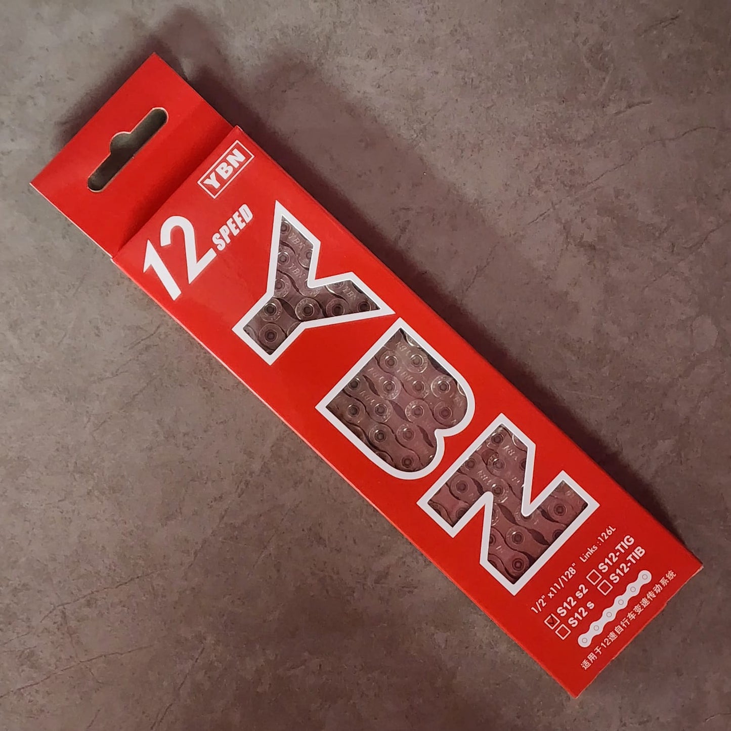 YBN S2 8/9/10/11/12 SPEED CHAIN - SILVER