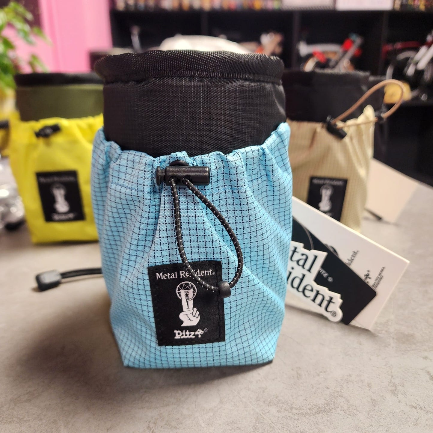 METAL RESIDENT x PITZ BOTTLE SADDLE BAG