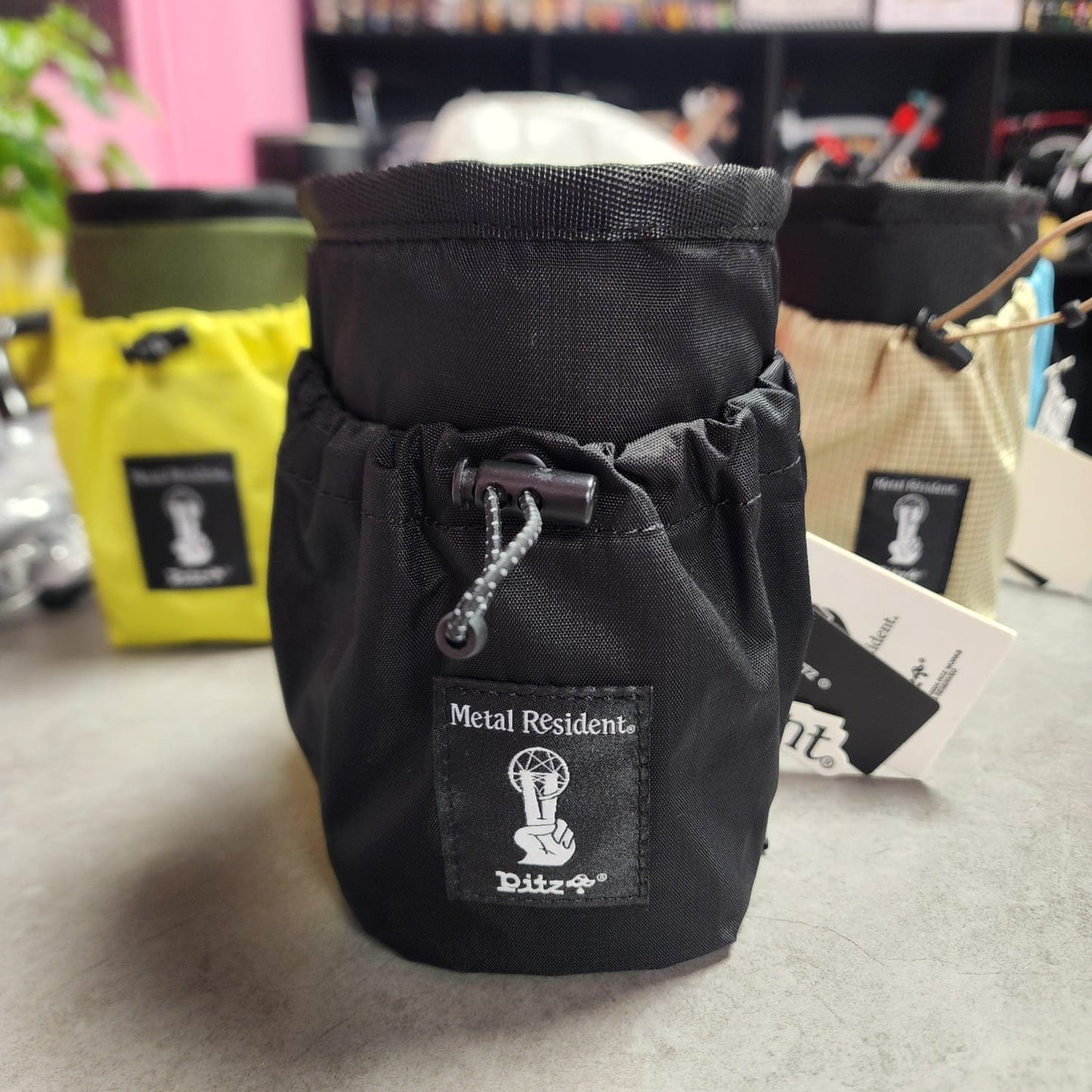 METAL RESIDENT x PITZ BOTTLE SADDLE BAG
