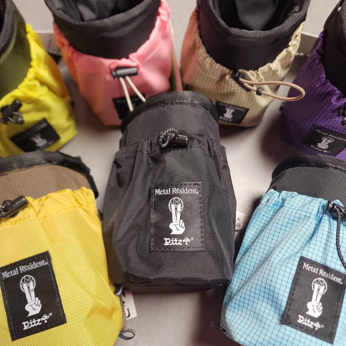 METAL RESIDENT x PITZ BOTTLE SADDLE BAG