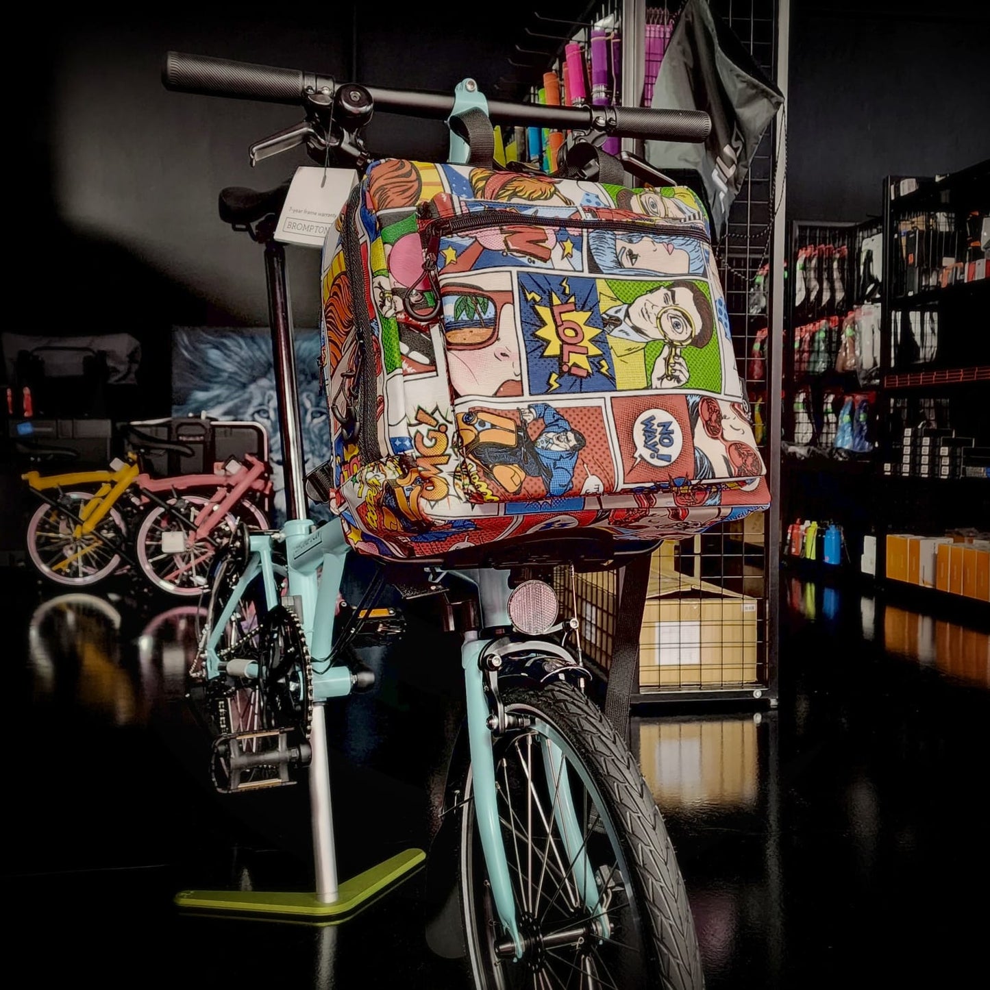 VALERIA'S BARCELONA VALENTINA BAG FOR BROMPTON