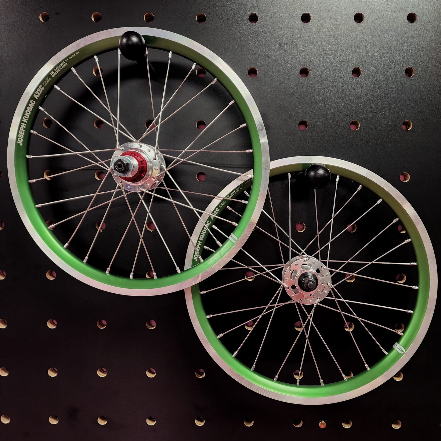 JOSEPH KUOSAC A22C 349 ALUMINIUM WHEELSET FOR BROMPTON 2-SPEED