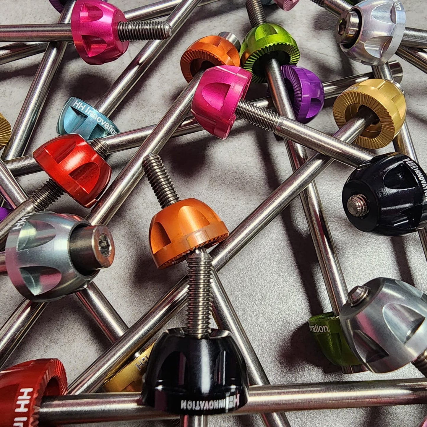 HH P/T LINE FRONT & REAR TITANIUM SKEWER