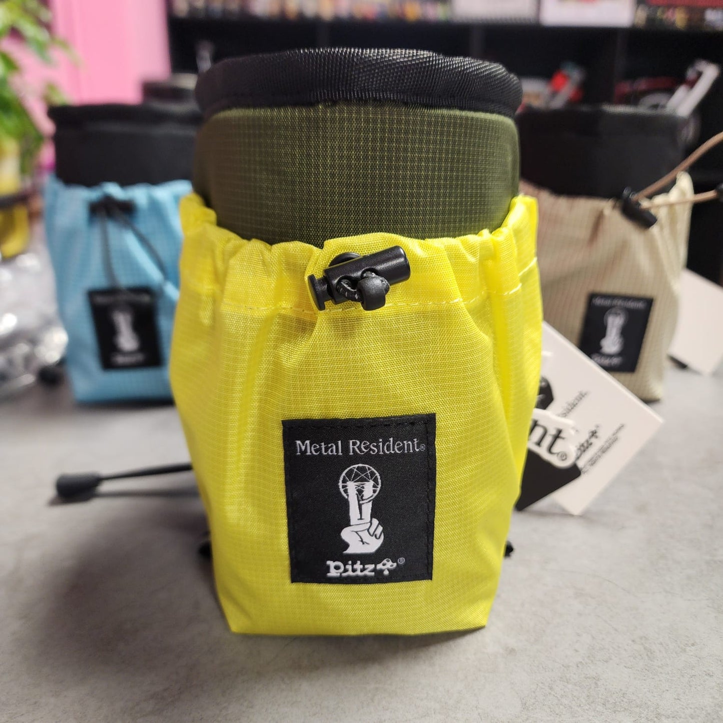 METAL RESIDENT x PITZ BOTTLE SADDLE BAG