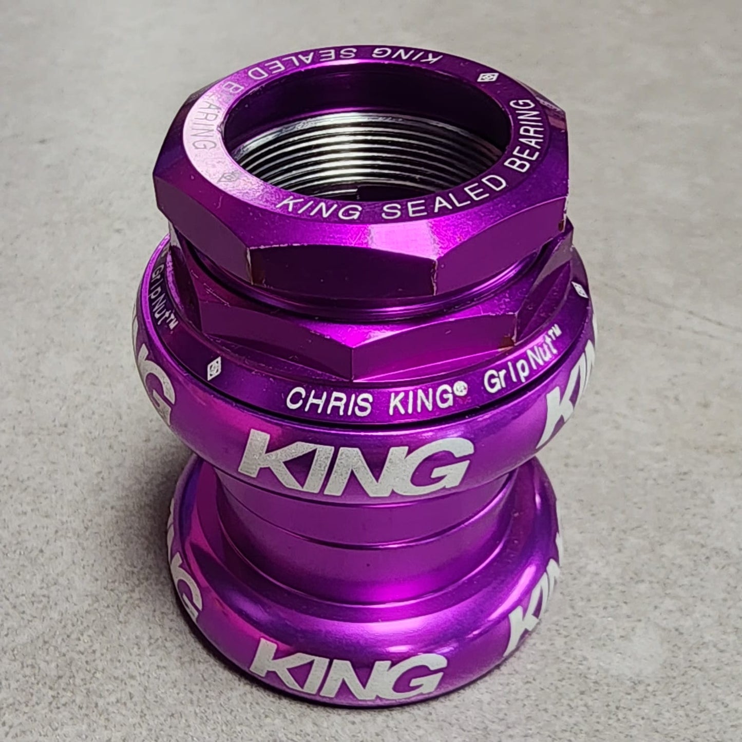 CHRIS KING GRIPNUT HEADSET 1-1/8 INCH (HEADSET FOR BROMPTON)