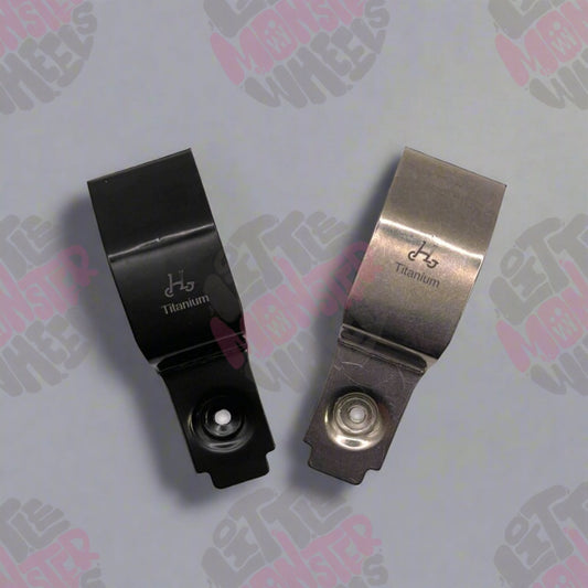 HH FRONT LIGHT MOUNT BRACKET TITANIUM FOR CATEYE