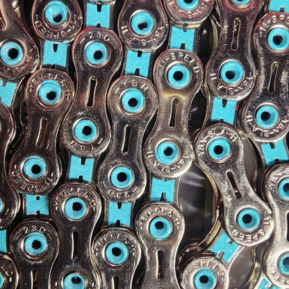 YBN SLA1210 SILVER SPEED CHAIN - COLOURS SERIES