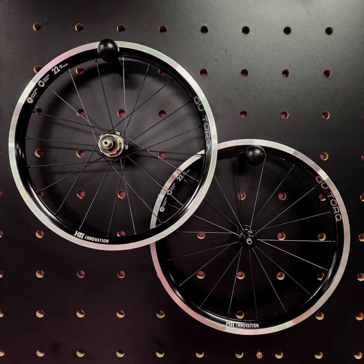 HH GU TORQ ALUMINIUM 349 WHEELSET FOR BROMPTON 7 SPEED