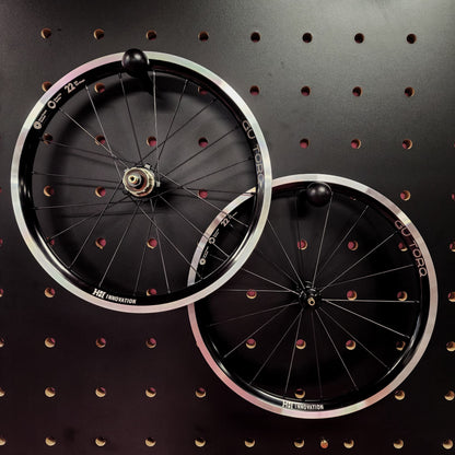 HH GU TORQ ALUMINIUM 349 WHEELSET FOR BROMPTON 7 SPEED