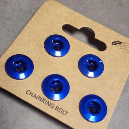C82 ALU CHAINRING BOLTS (5 PIECES)