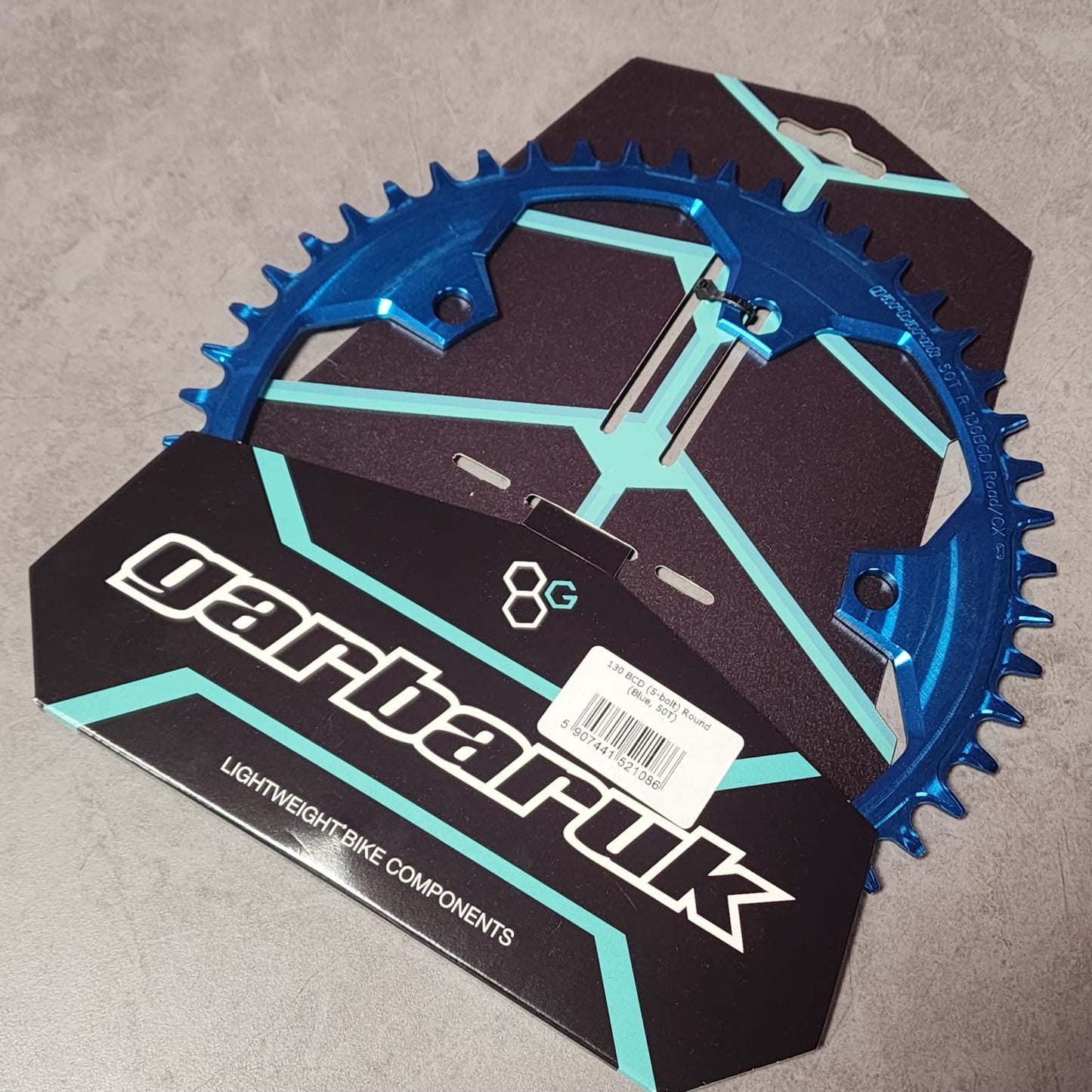 GARBARUK CRANK CHAINRING 130 BCD (5-BOLT) ROUND