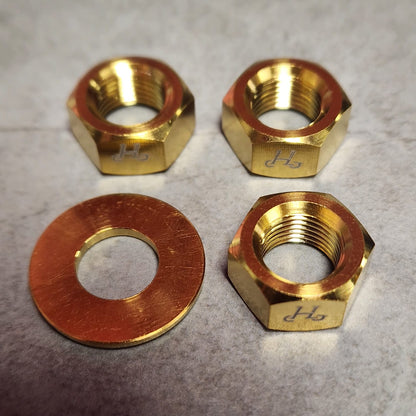 HH BROMPTON TITANIUM REAR AXLE NUT
