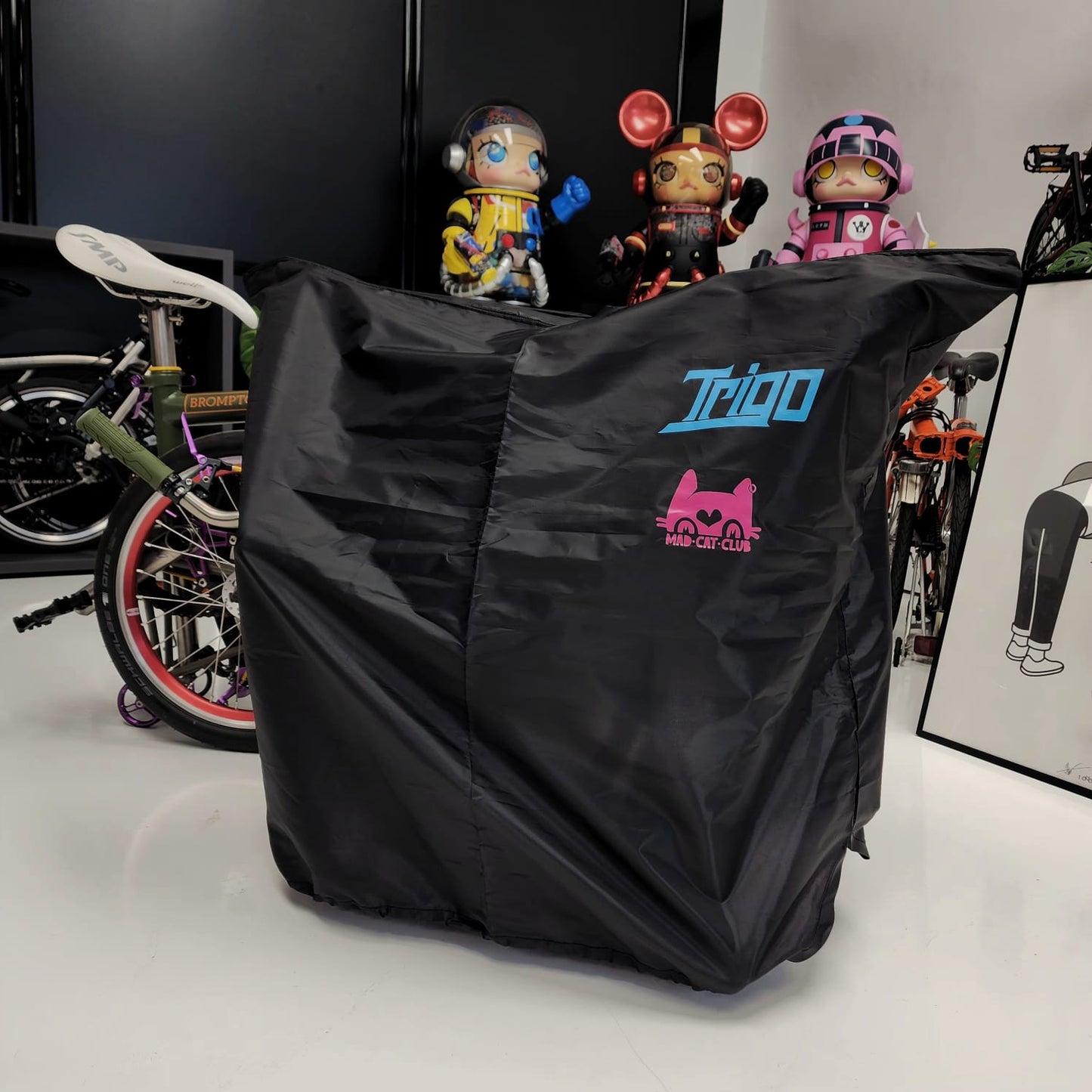 TRIGO x MAD CAT CLUB BIKE COVER FOR BROMPTON