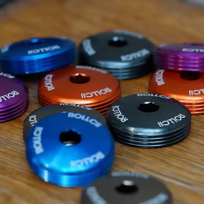 ROLLCII ALLOY CRANK CAP FOR SQUARE TAPER BOTTOM BRACKETS