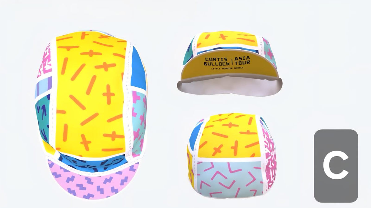DR CURTIS ASIA TOUR CYCLING CAP