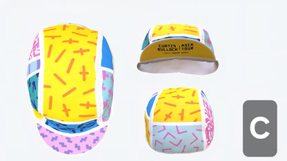DR CURTIS ASIA TOUR CYCLING CAP