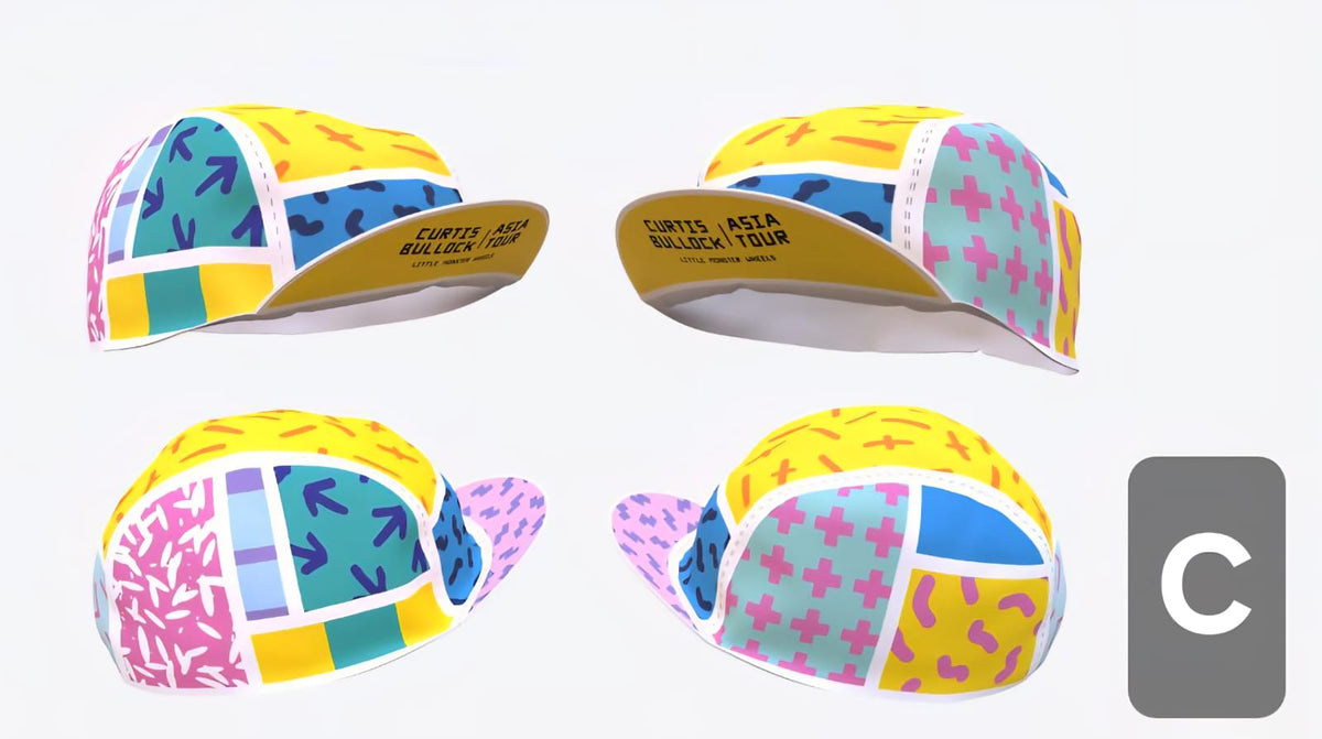 DR CURTIS ASIA TOUR CYCLING CAP