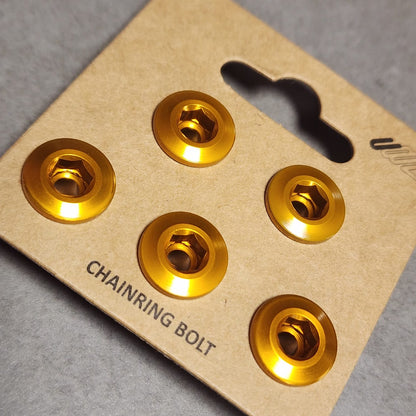 C82 ALU CHAINRING BOLTS (5 PIECES)