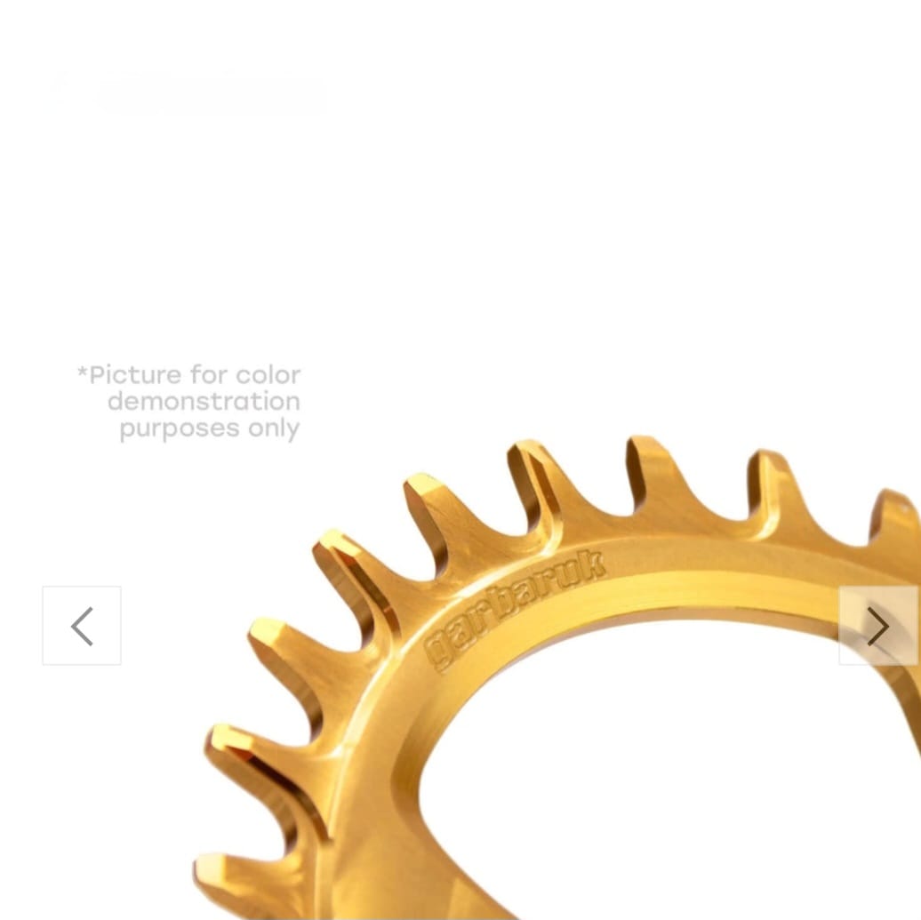 GARBARUK 130 BCD (5-BOLT) CHAINRING ROUND