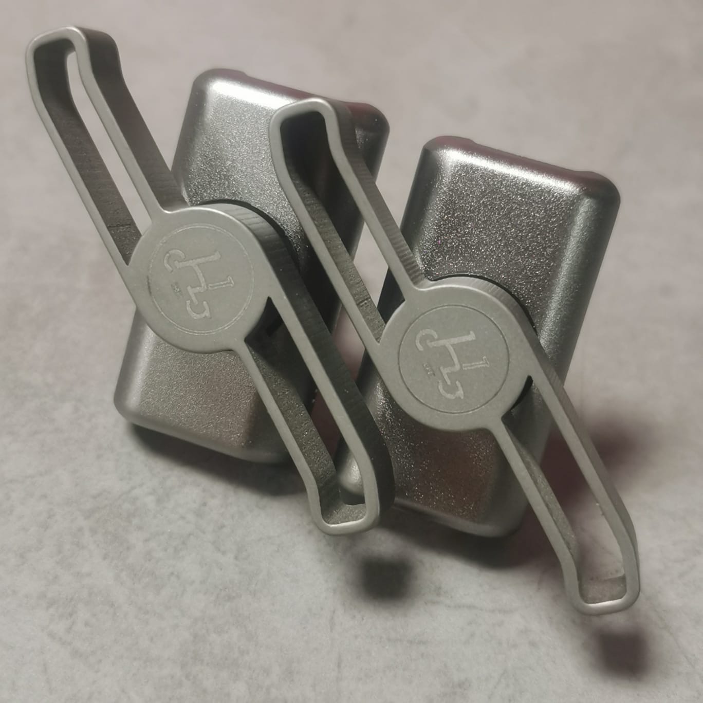 HH TITANIUM HINGE CLAMP FOR BROMPTON C/P LINE