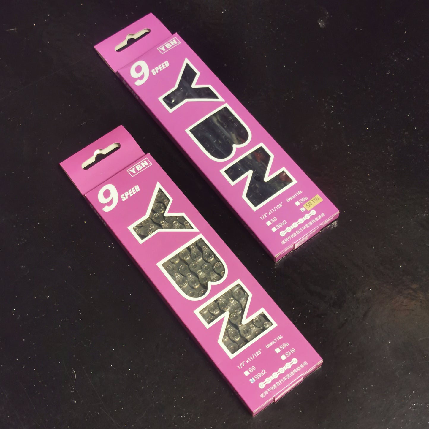 YBN 9 SPEED CHAIN
