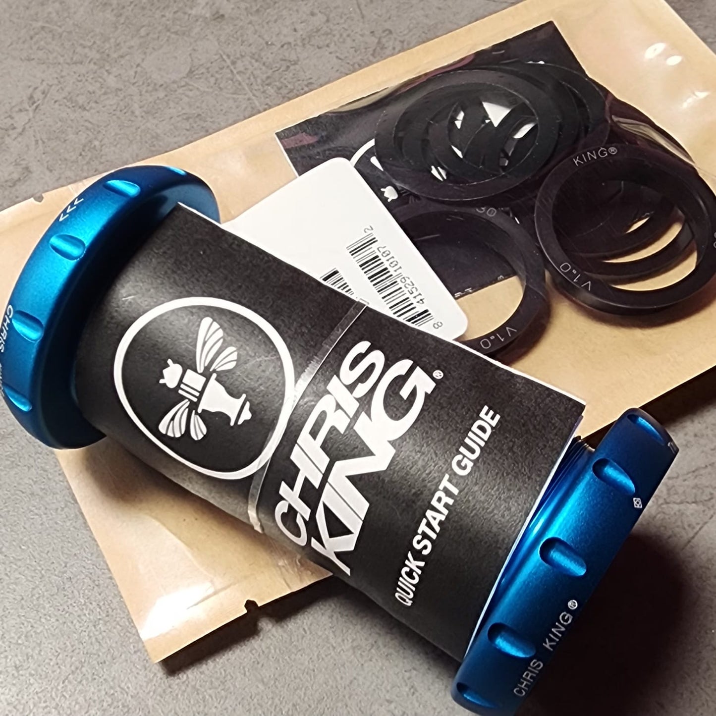 CHRIS BOTTOM THREADFIT 30 BOTTOM BRACKET STEEL WITH FIT KIT #3