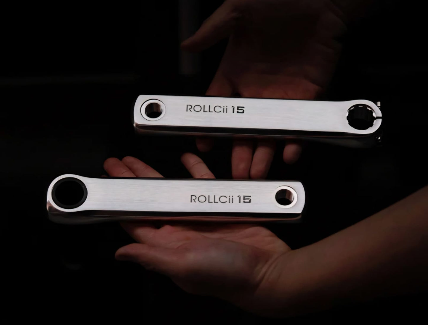 ROLLCII 15 MTB CRANK SET (NOT INCLUDING CHAINRING)