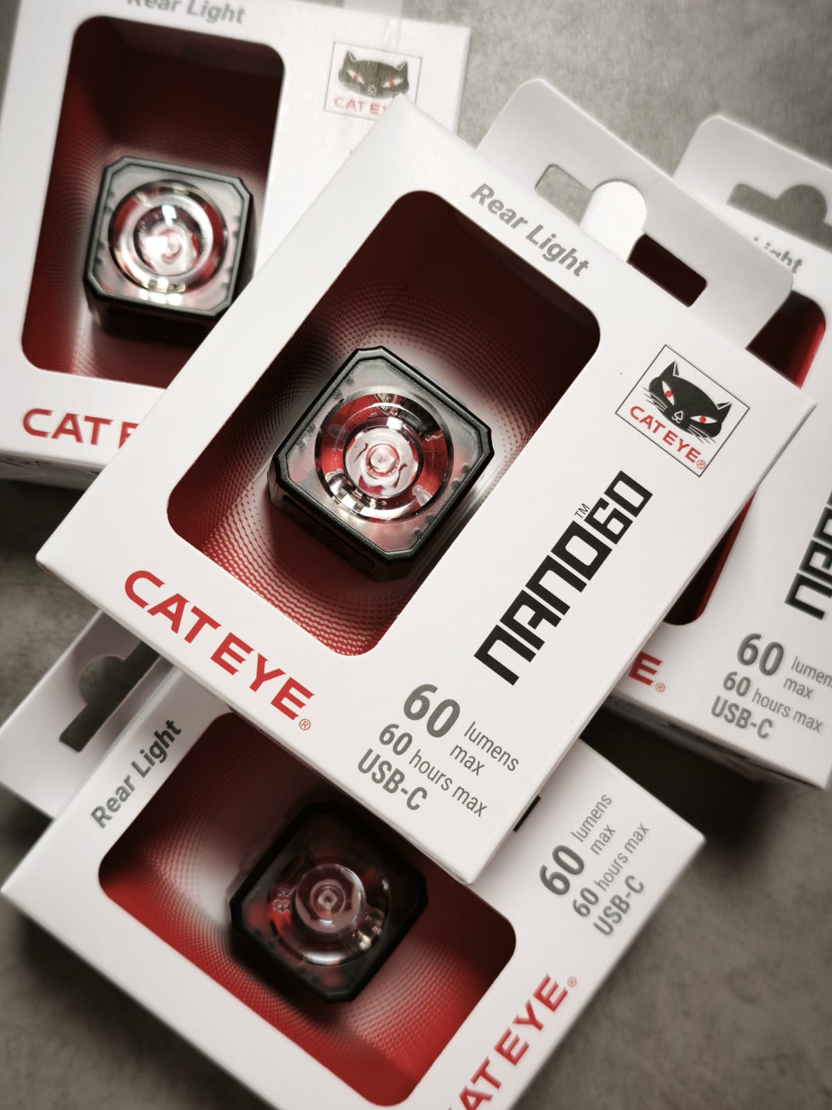 CATEYE NANO60 REAR LIGHT TL-LD830