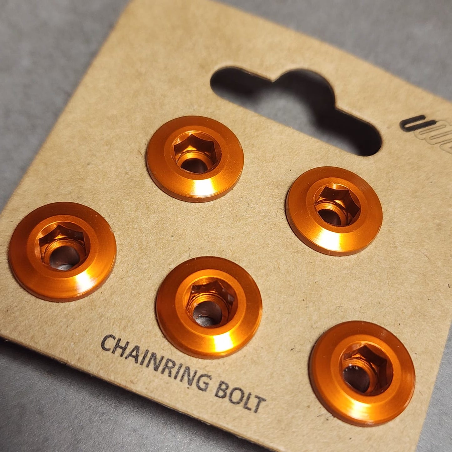 C82 ALU CHAINRING BOLTS (5 PIECES)