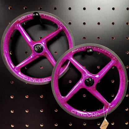 SUNCORD 4 SPOKES WHEELSET 16" 7 SPEED CARBON