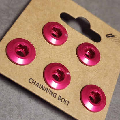C82 ALU CHAINRING BOLTS (5 PIECES)