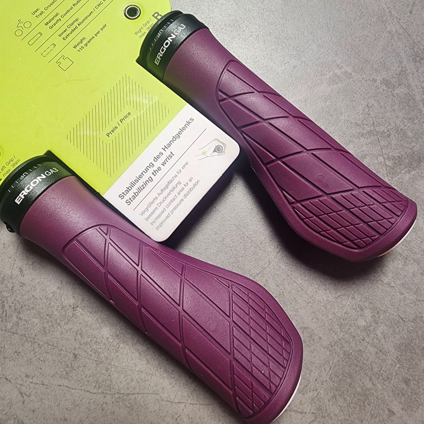 ERGON GA3 MOUNTAIN HANDLEBAR GRIP