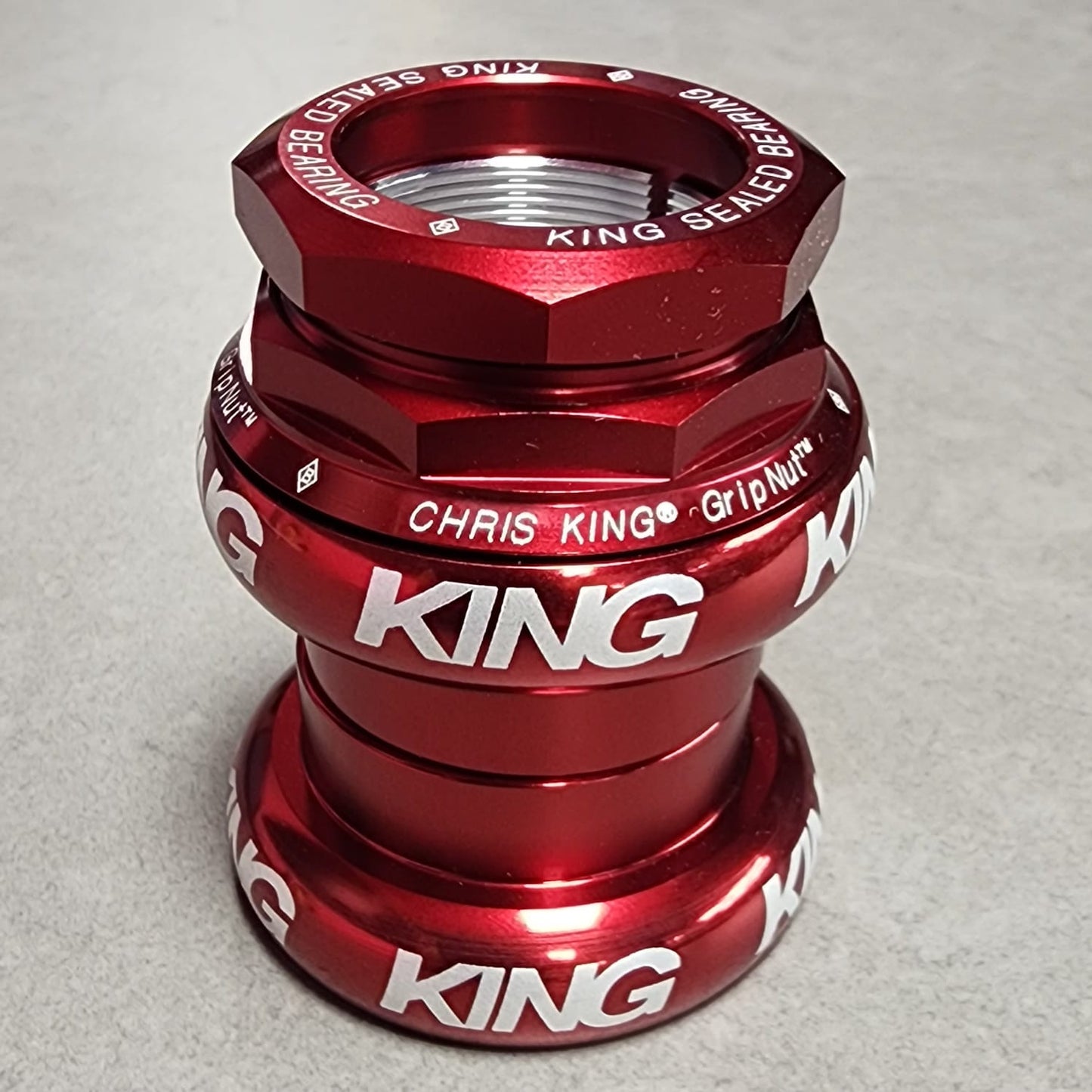 CHRIS KING GRIPNUT HEADSET 1-1/8 INCH (HEADSET FOR BROMPTON)