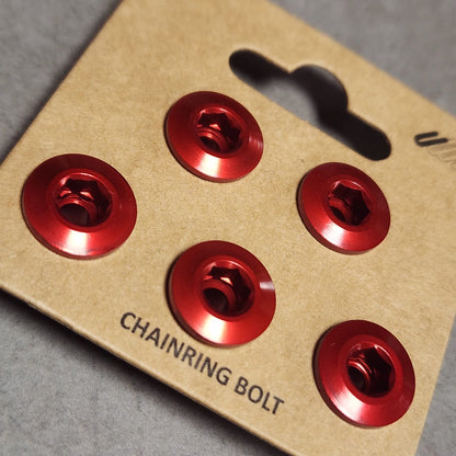 C82 ALU CHAINRING BOLTS (5 PIECES)
