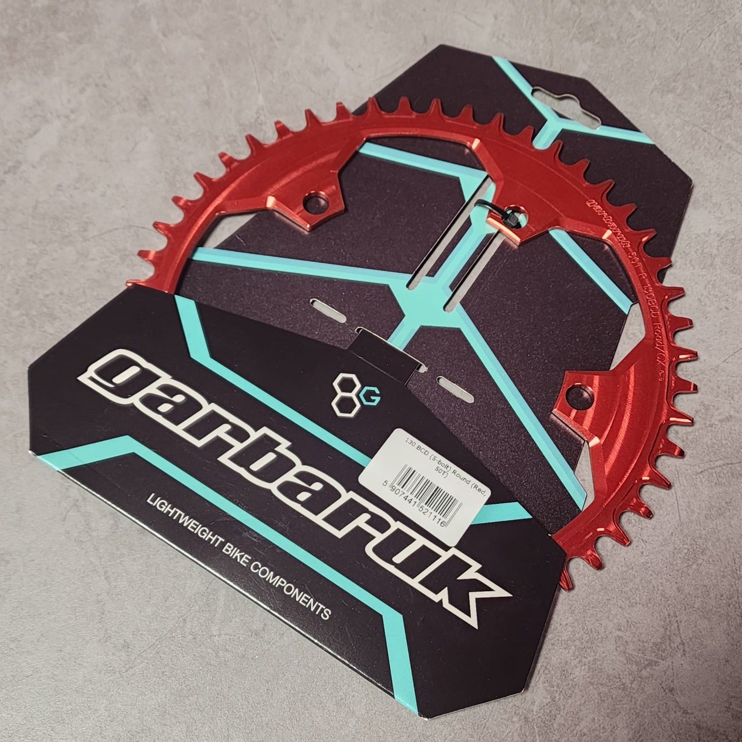 GARBARUK CRANK CHAINRING 130 BCD (5-BOLT) ROUND