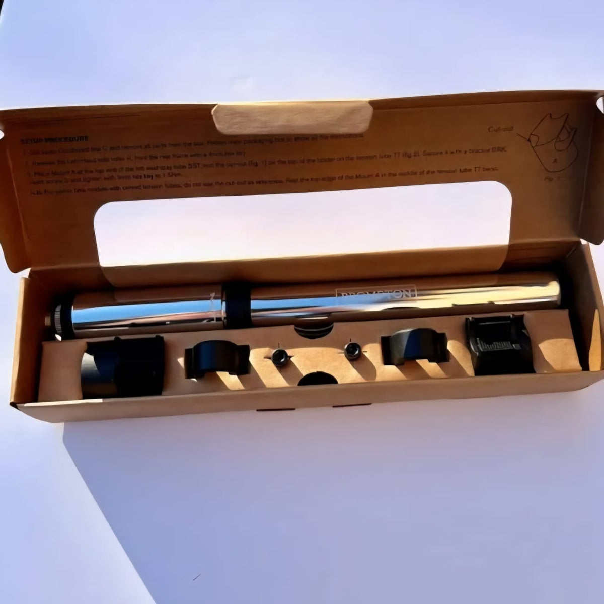 BROMPTON PUMP WITH MOUNTING BRACKETS