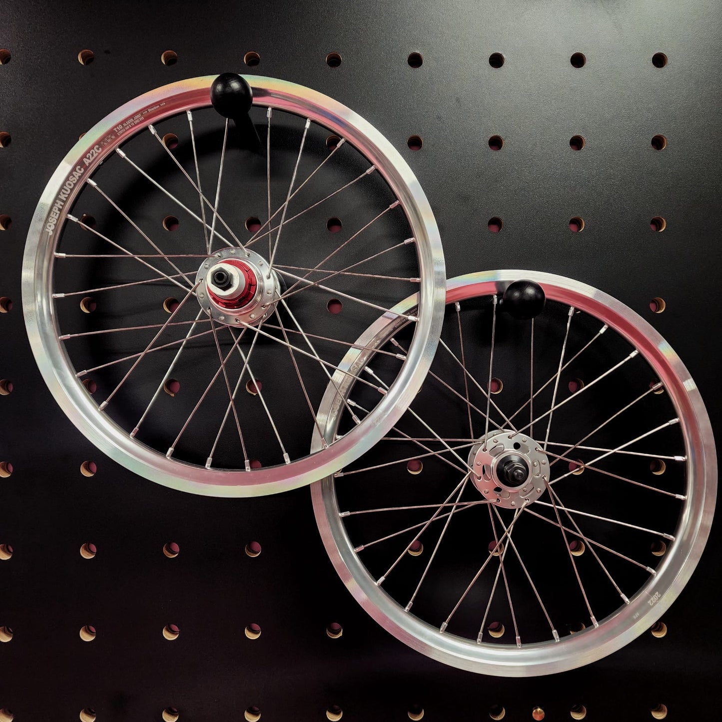 JOSEPH KUOSAC A22C 349 ALUMINIUM WHEELSET FOR BROMPTON 2-SPEED