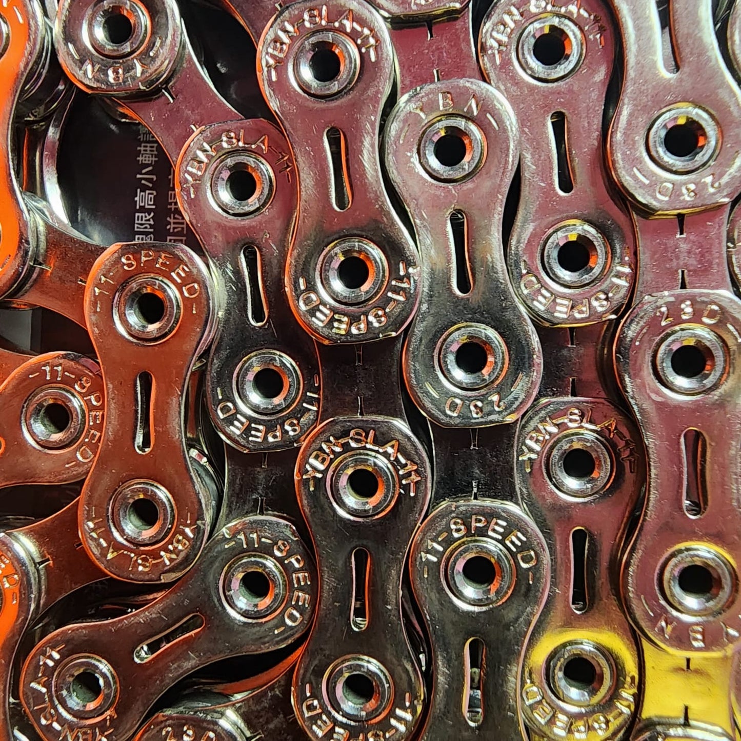 YBN SLA110 SILVER SPEED CHAIN - COLOUR SERIES