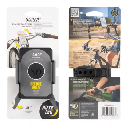 NITE IZE Squeeze® Rotating Smartphone Bar Mount