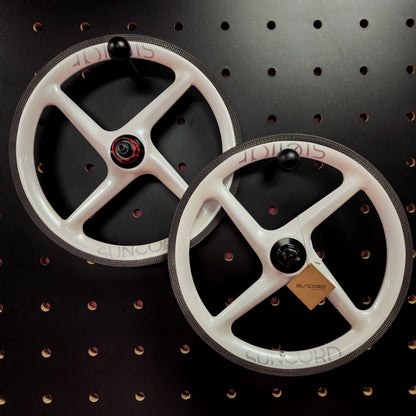 SUNCORD 4 SPOKES WHEELSET 16" 7 SPEED CARBON