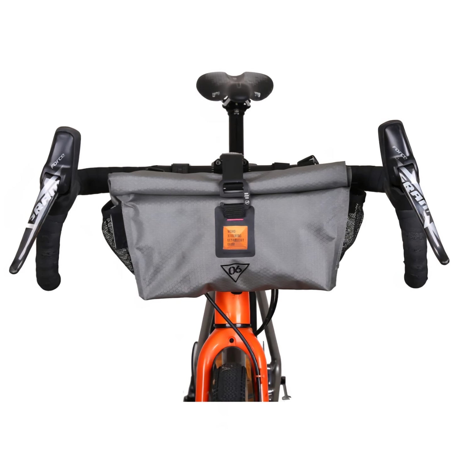 WOHO XTOURING ACCESSORY HANDLEBAR PACK DRY HONEYCOMB IRON GREY