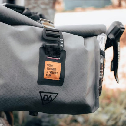 WOHO XTOURING ACCESSORY HANDLEBAR PACK DRY HONEYCOMB IRON GREY