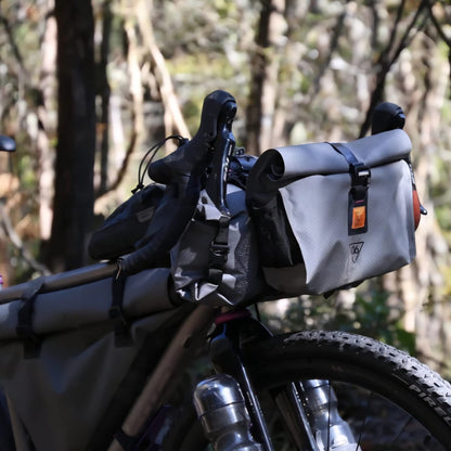 WOHO XTOURING ACCESSORY HANDLEBAR PACK DRY HONEYCOMB IRON GREY