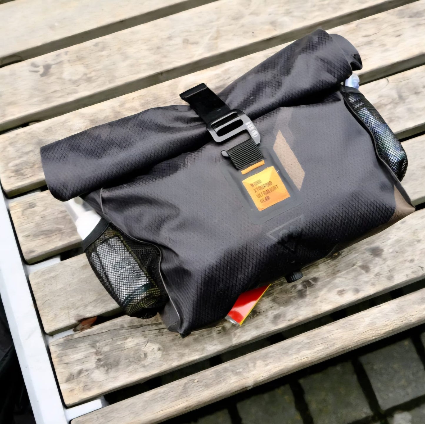 WOHO ACCESSORY HANDLEBAR PACK DRY CYBER-CAMO DIAMOND BLACK