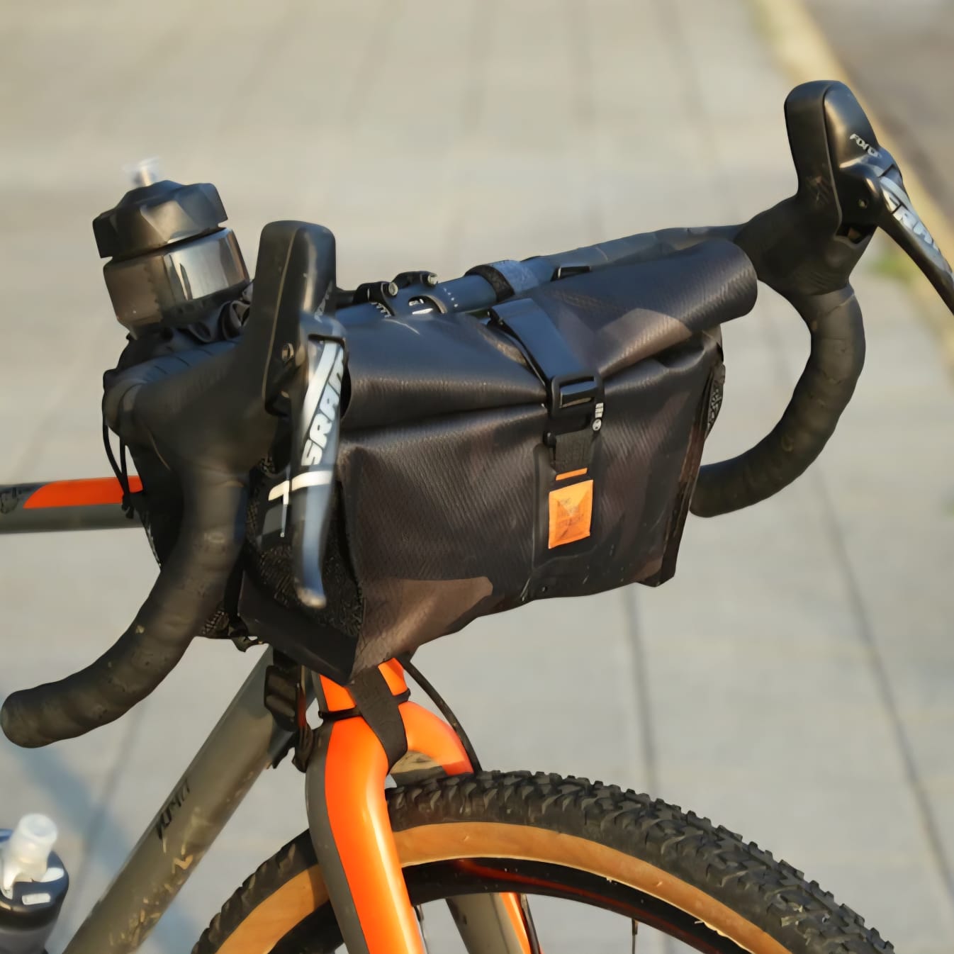 WOHO ACCESSORY HANDLEBAR PACK DRY CYBER-CAMO DIAMOND BLACK