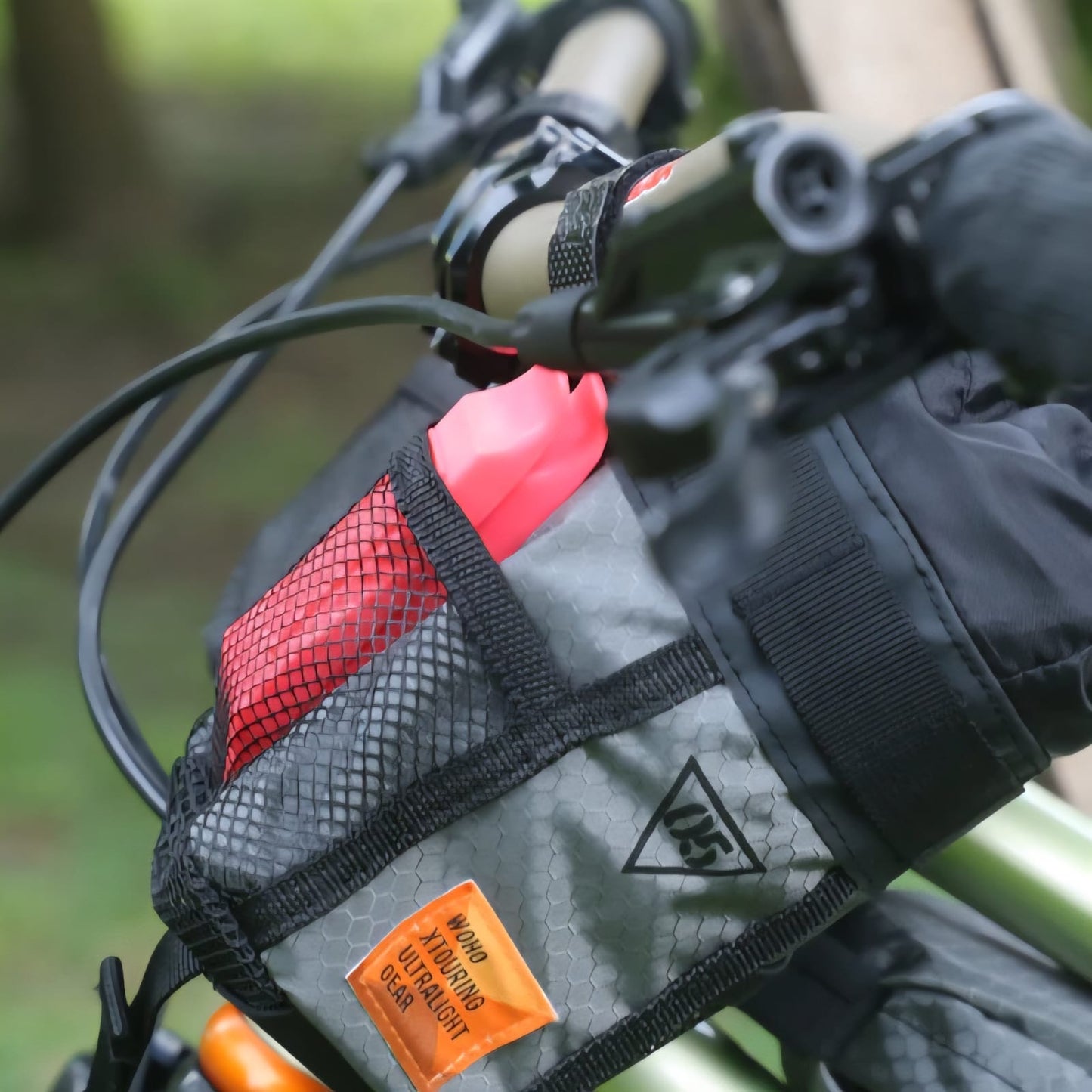 WOHO XTOURING ALMIGHTY CUP HOLDER HONEYCOMB IRON GREY