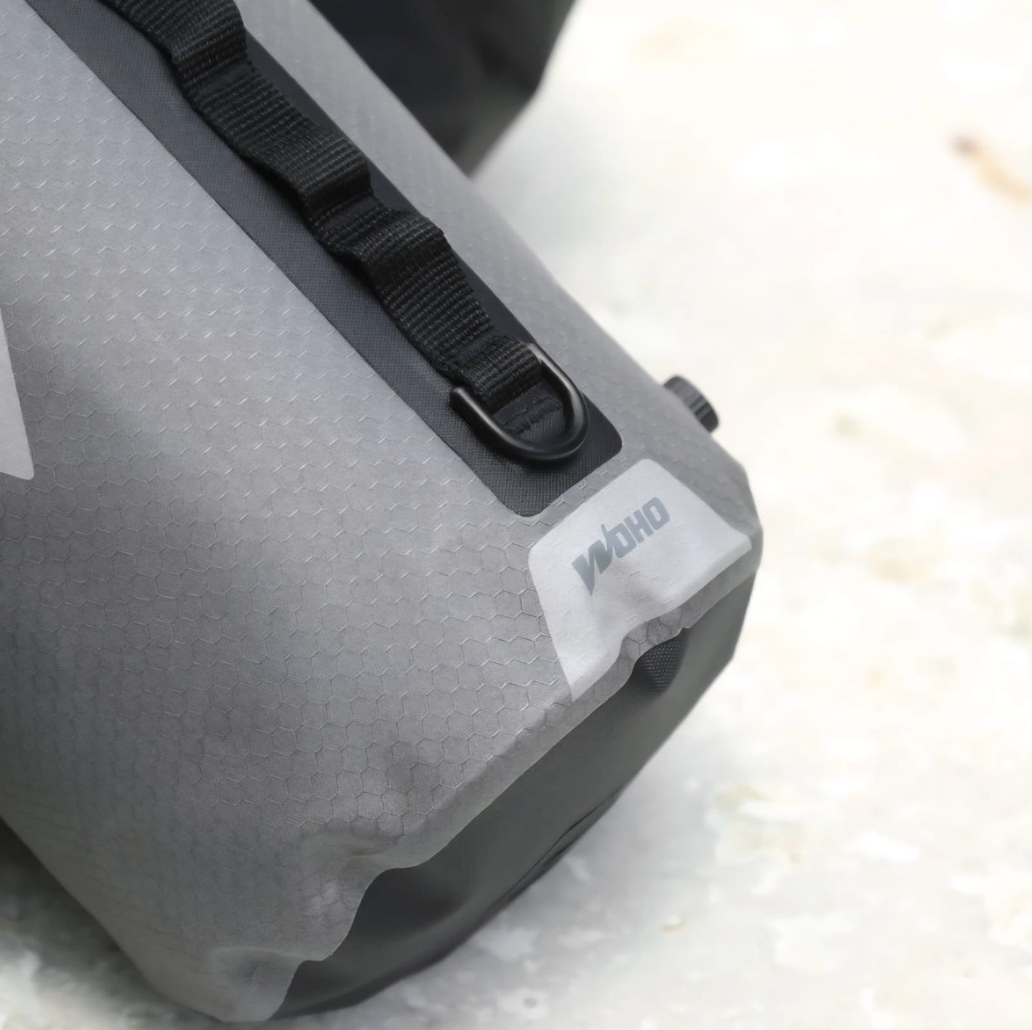 WOHO XTOURING DRY BAG HONEYCOMB IRON GREY