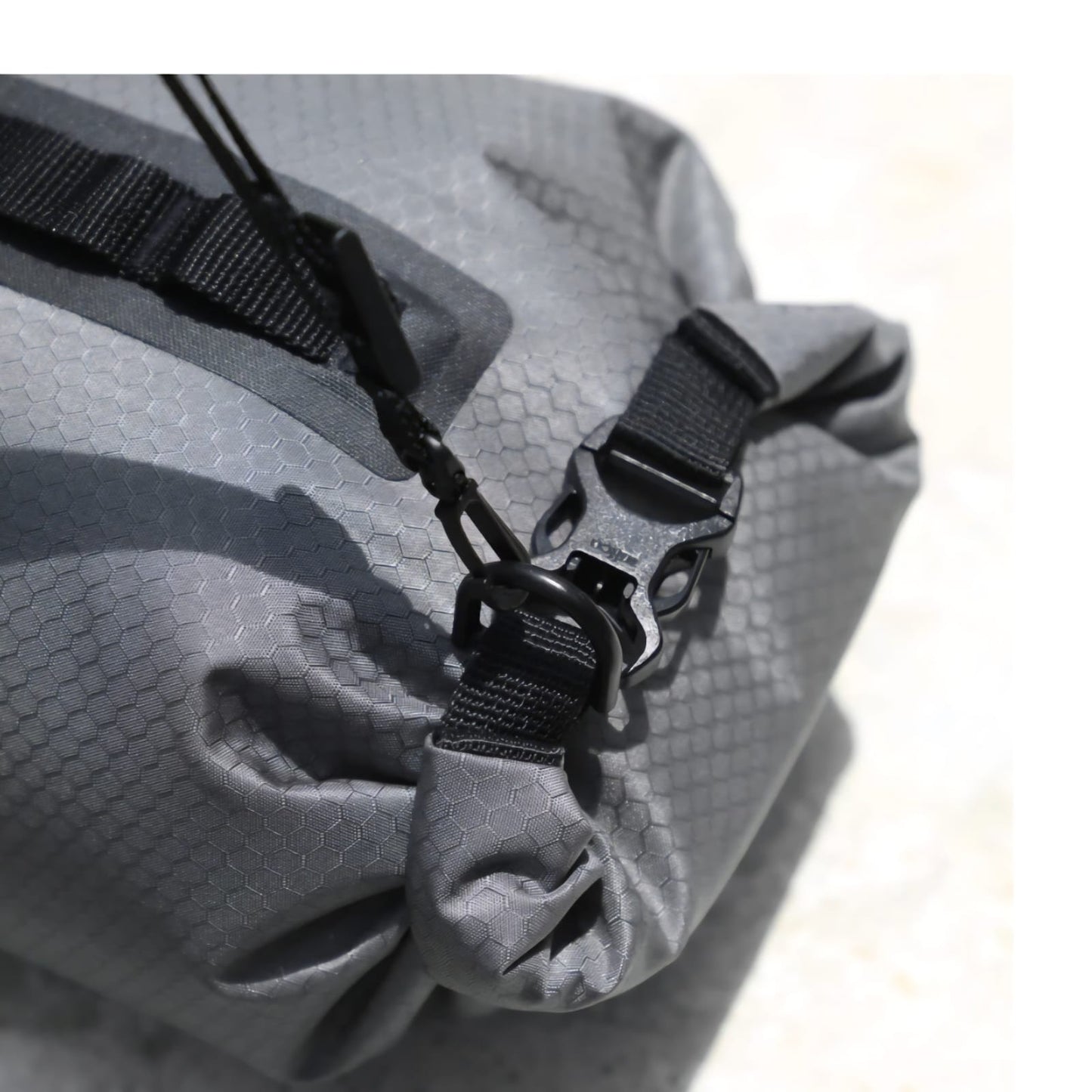 WOHO XTOURING DRY BAG HONEYCOMB IRON GREY
