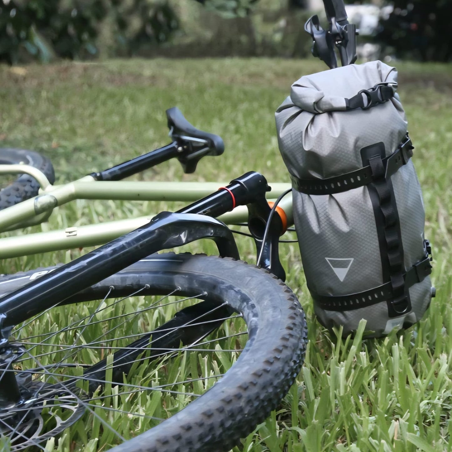WOHO XTOURING DRY BAG HONEYCOMB IRON GREY