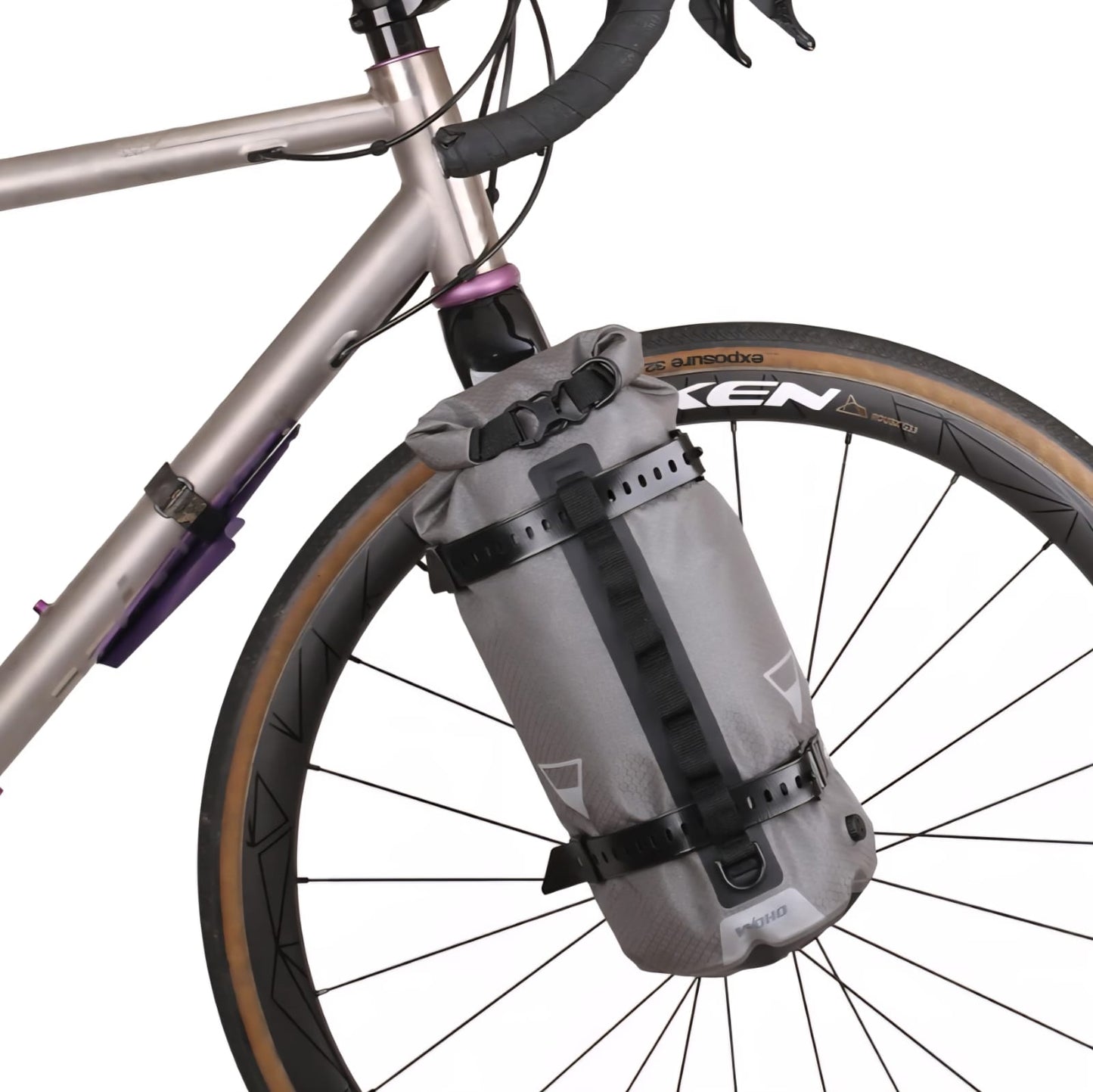 WOHO XTOURING DRY BAG HONEYCOMB IRON GREY